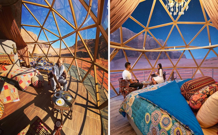 سایز استاندارد چادرهای کمپ ثابت صحرایی