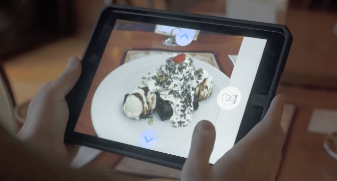 منو هوشمند سه بعدی