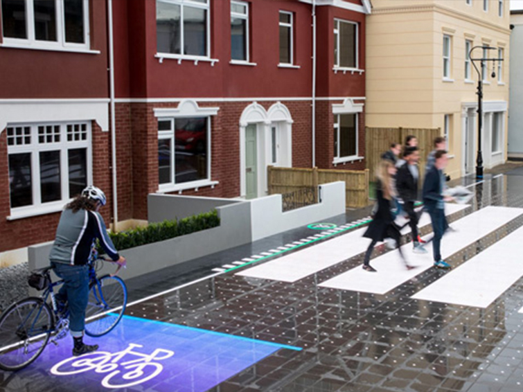 خط عابر پیاده هوشمند 