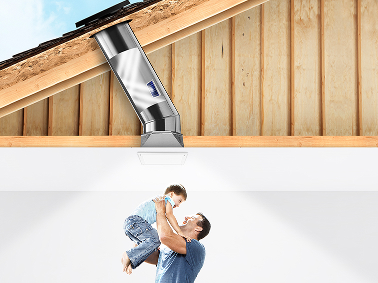 روشنایی خونه با نور مهتاب یا خورشید